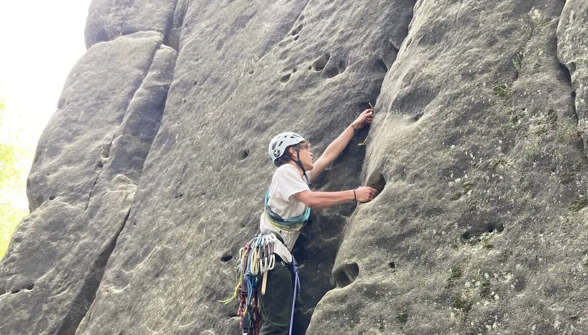 Rissklettern! | © Amelie Schael