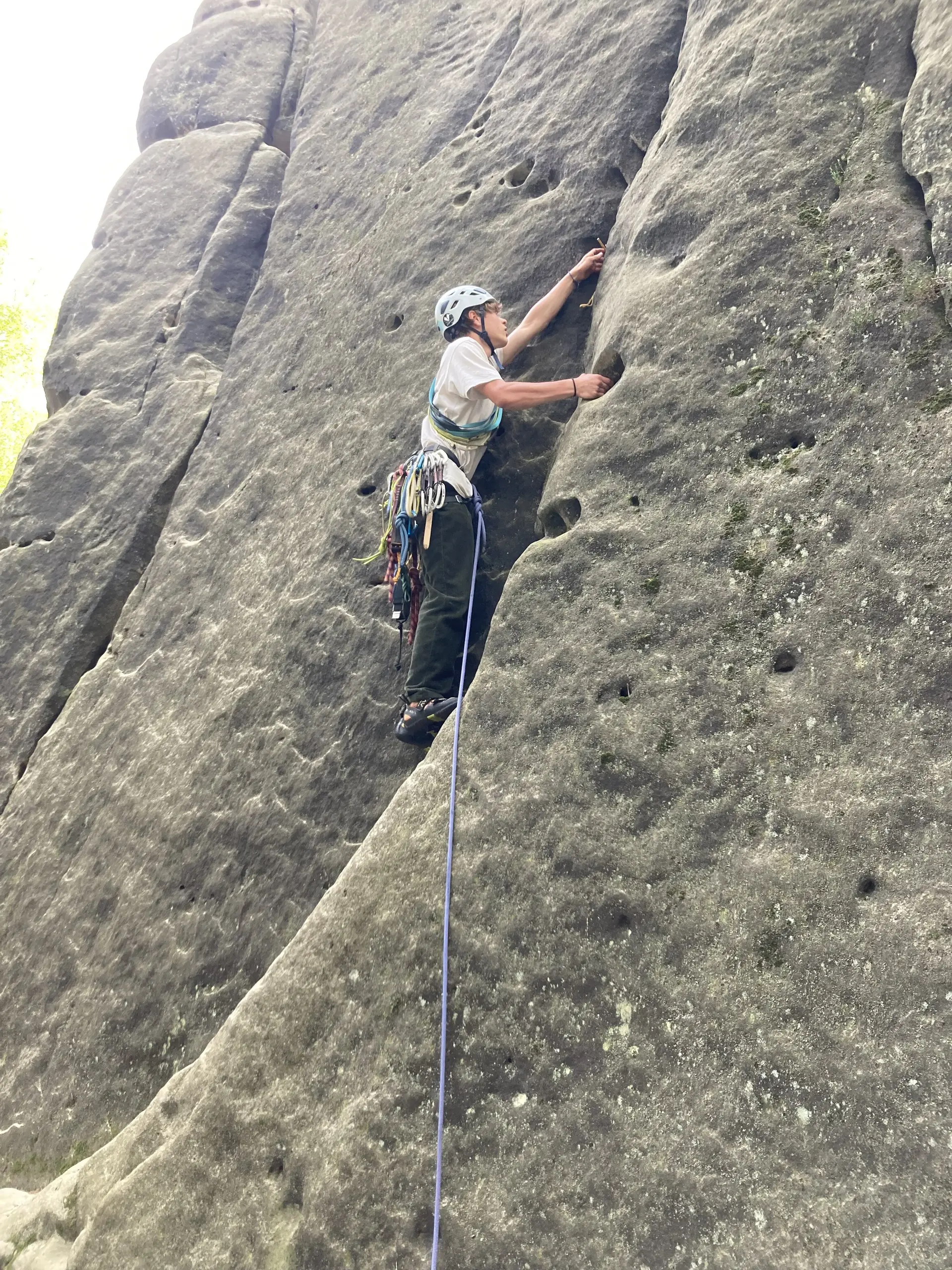 Rissklettern! | © Amelie Schael