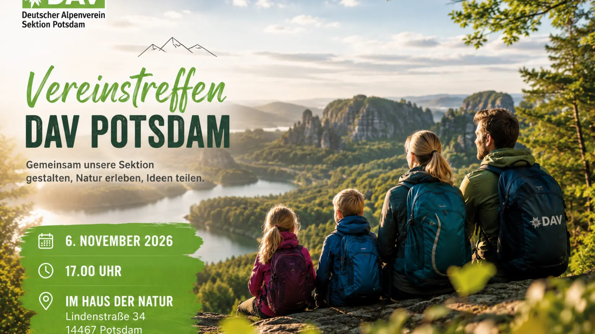 DAV POtsdam Vereinstreffen 2026 | © Tobias Saparautzki