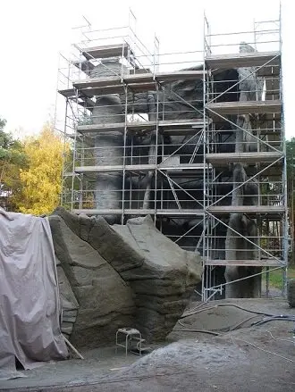 Kletterturmbau | © DAV Potsdam